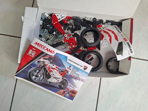 Moto meccano jeu - moto, de