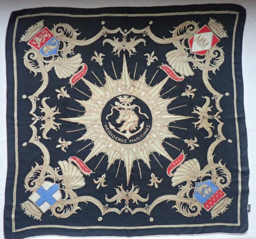 Messageries maritimes foulard - maritimes, ~foulard