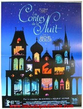 LES CONTES DE LA NUIT Affiche Cinéma Pliée 53x40 cm  Movie Poster OCELOT
