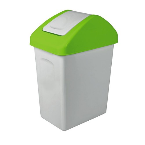 Poubelle branq 25l vert - poubelle,
