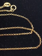 Magnifique Collier En Or Jaune 18 Carats 50 Cm