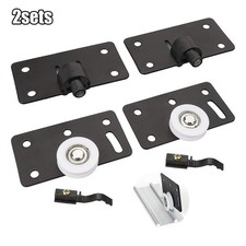 Rouleau de porte coulissante hauteur réglable placard porte nylon rouleau couli