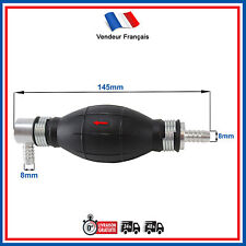 Pompette poire amorcage pompe carburant essence diesel 8MM