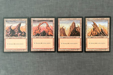 4 x MONTAGNE A B C D Tempête