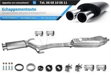 BMW 5 E34 525 525iX 530 535 540 (88-97) Système d'échappement avec marquage E