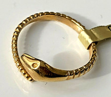 BAGUE Plaqué OR Vintage