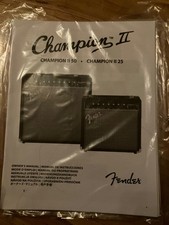 Fender champion 25 amp - fender, ii