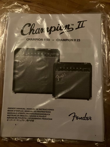 Fender champion 25 amp - fender,