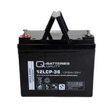 Q-Batteries 12LCP-36 / 12V - Batterie au plomb 36Ah Type de cycle AGM - Cycle pr