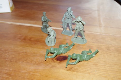 Airfix soldats vintage - 1/32, 6x