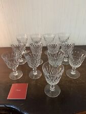 3 verres à eau modèle Armagnac en cristal de Baccarat (prix à la pièce)