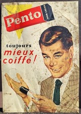 Ancienne Tôle publicitaire " PENTO " B CHAROY...
