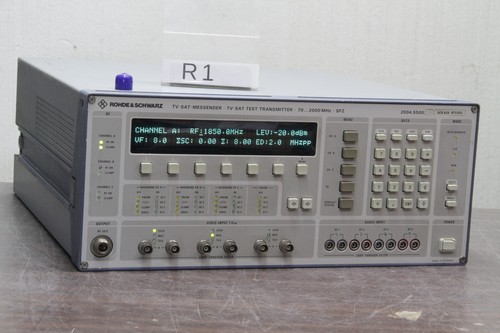 Rohde schwarz sfz - sfz, sweep