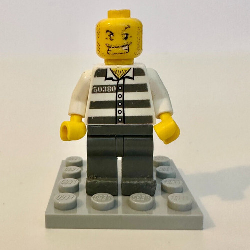Lego minifigure city bandit - lego,