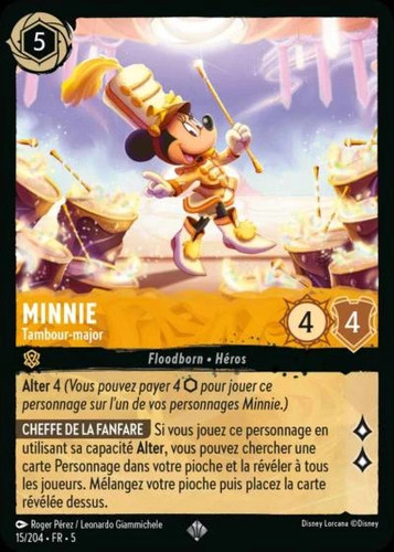 Minnie tambour major 15 - minnie, tambour-major
