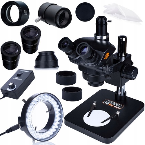 Microscope trinoculaire avec