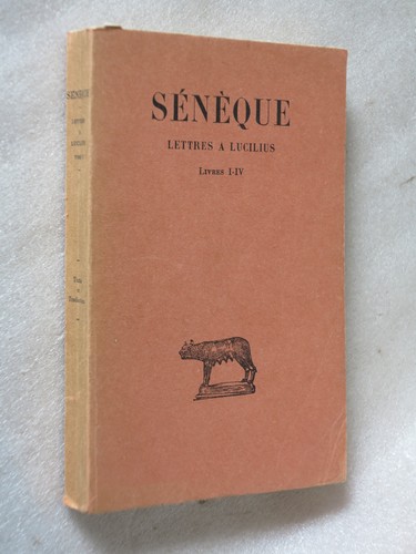 Sénèque lettres à - -,