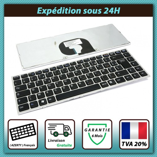 Clavier noir pour sony vaio - clavier,
