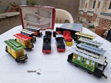  Ankerbahn Tôle Locomotive, wagons Vulkan Vintage Gros lot Ancien jouet