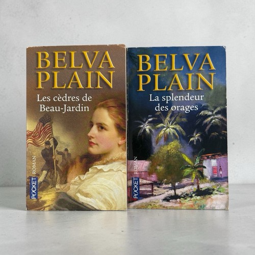 Lot livres belva plain - livres,