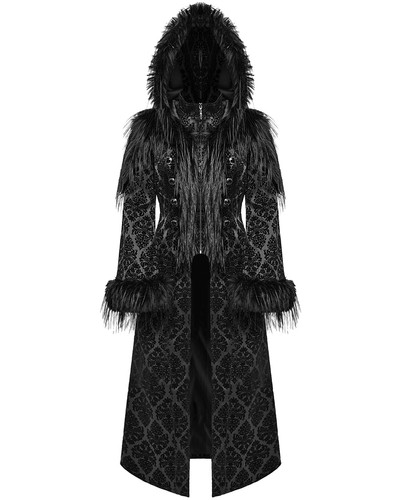 Punk rave manteau long - punk,