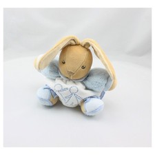 Doudou patapouf lapin bleu
