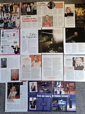 Zaho De Sagazan - Lot De Coupures De Presse Clipping