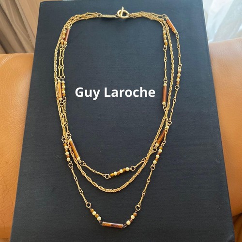 Collier vintage guy laroche - collier,