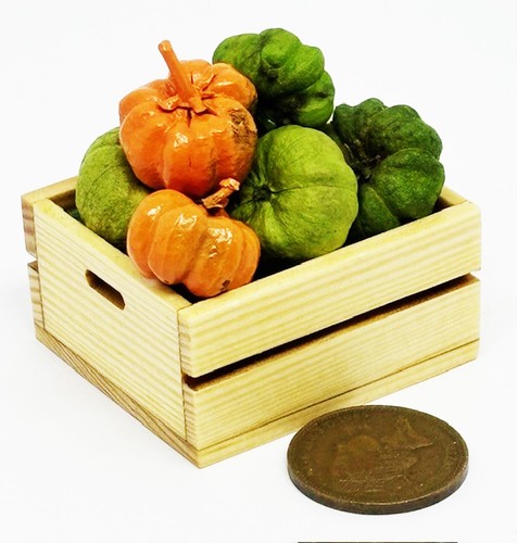 Maison poupées citrouille - poupées,