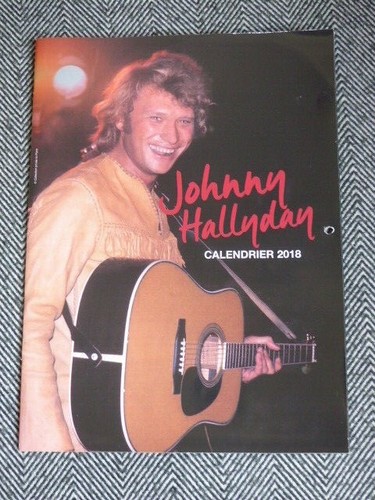 Johnny hallyday calendrier - johnny,