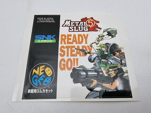 Neogeo aes metal slug - slug, 5