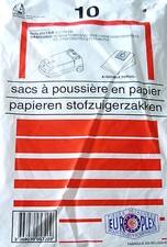 10 sacs pour aspirateur GOLDSTAR SAMSUNG EUROPLEX 5720 