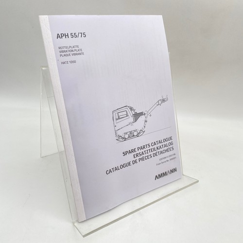 Ammann plaque vibrante aph - plaque,
