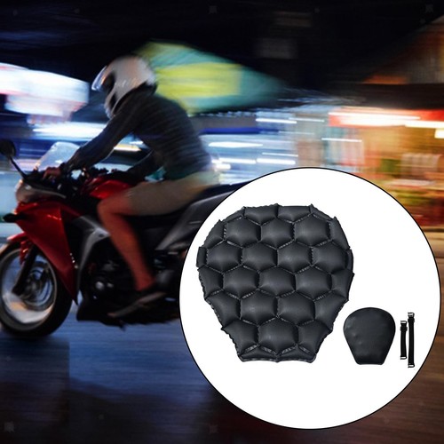 Coussin de selle de moto noir