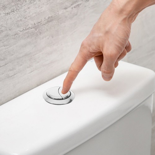 Bouton chasse eau double - d'eau,