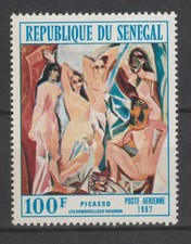 Sénégal  tableau  Picasso  1967   num PA 61 **