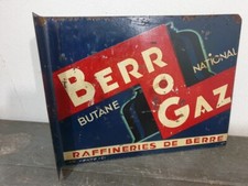 Tôle publicitaire BERROGAZ