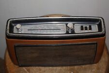 Ancien poste radio portable / Transistor Reela vintage cuir poignée  années 50