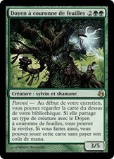 Magic MTG - Doyen à couronne de feuilles - Lèveciel - PLAYED - FR