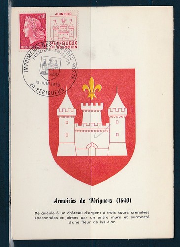 Carte 1er jour - carte, des