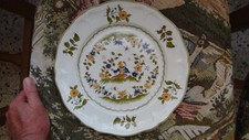 Ancienne assiette polychrome