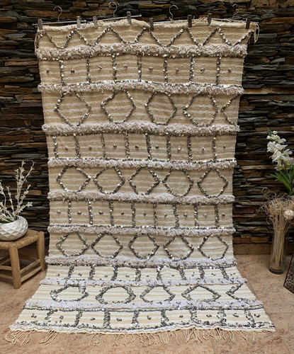 Moroccan vintage handira - moroccan,