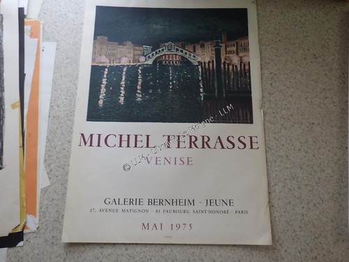 1975 affiche exposition - 1975.affiche, michel