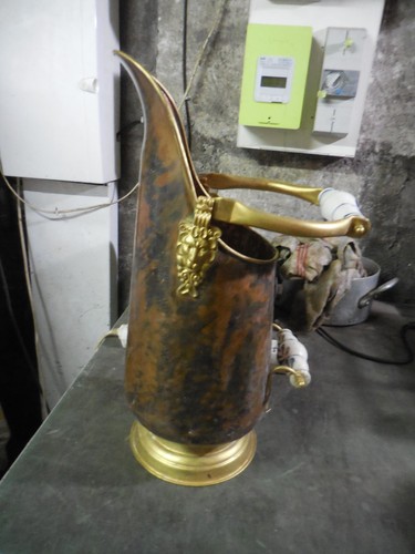 Seau charbon porte - a,