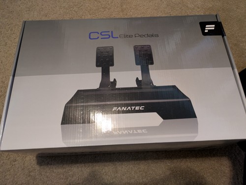 Fanatec csl elite pedals and - fanatec,