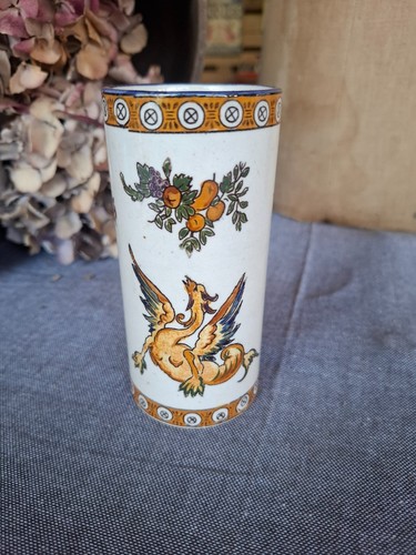 Gien vase rouleau renaissance - gien,