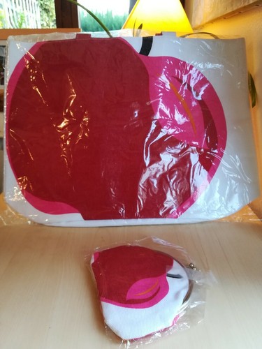Sac cabas pomme porte - +,