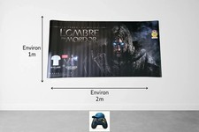 Sticker géant de sol L’Ombre du Mordor - 2m x 1m - Promo officielle