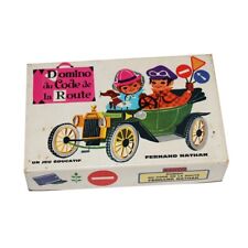 Jeu Domino Code de la route Fernand Nathan vintage