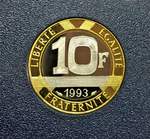Francs 1993 fdc sortie - francs, du